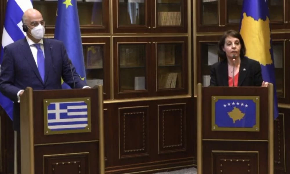 Στην Αθήνα η ΥΠΕΞ του Κοσόβου Ντονίκα Γκερβάλα Σβαρτς